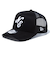 ニューエラ（NEW ERA）帽子 9FORTY A-Frame トラッカー クラシックロゴ キャップ 14524995 56.8-60.6cm 黒