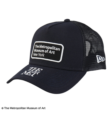 ニューエラ（NEW ERA）9FORTY A-Frame トラッカー The Met バイザーロゴ キャップ 14457344