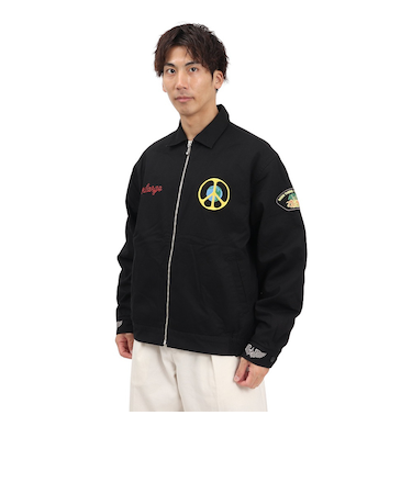 エクストララージ（XLARGE）PEACE SQUAD ベトナム ジャケット 101251021005-BLACK