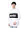 ニューエラ（NEW ERA）オーバーサイズド パフォーマンス長袖Tシャツ Wordmark Logo 14410183