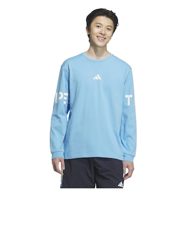 アディダス（adidas）ワーディング パック ルーズフィット ヘビーシングルジャージー 長袖Tシャツ KQD24-JM2078
