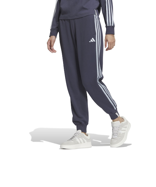 アディダス（adidas）エッセンシャルズ プラス スリーストライプス フレンチテリー テーパードパンツ JUP42-JW4494