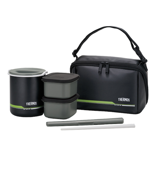 サーモス（THERMOS）保温弁当箱 DBQ-502 MTBK マットブラック