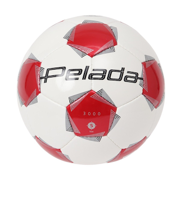 モルテン（molten）サッカーボール 5号球 検定球 ペレーダ3000 シロ×アカ F5K3000-WR