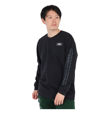 アンダーアーマー（UNDER ARMOUR）ヘビーウエイト アンプリファイ ノベルティ ロゴ 半袖Tシャツ 6003579 001