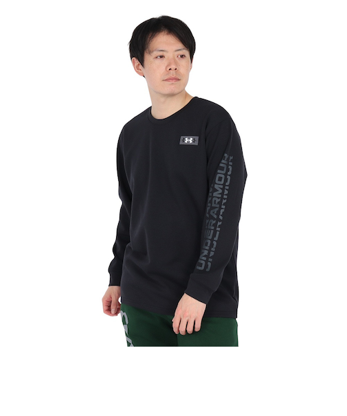 アンダーアーマー（UNDER ARMOUR）ヘビーウエイト アンプリファイ ノベルティ ロゴ 半袖Tシャツ 6003579 001