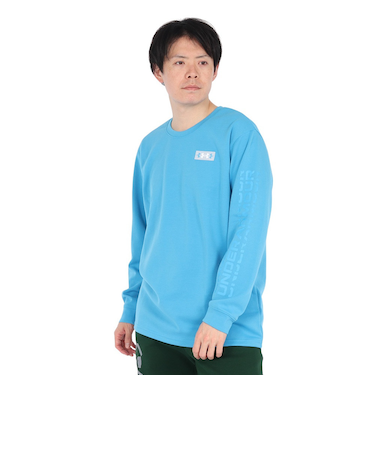 アンダーアーマー(UNDER ARMOUR)ヘビーウエイト アンプリファイ ノベルティ ロゴ 長袖Tシャツ 6003579 452