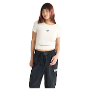 ロキシー（ROXY）CHEEKIE PEEKIE 半袖 Tシャツ 25SPRDK251547IVO