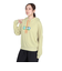 エックスガール（X-gir）ショート フーディ スウェットシャツ 155251012002-LT YELLOW