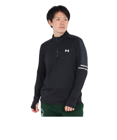 アンダーアーマー（UNDER ARMOUR）テック ユーティリティー 1/4ジップ Tシャツ 1385977 002