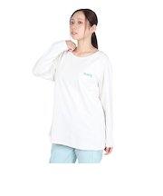 エックスガール（X-gir）アスリート ロゴ 長袖Tシャツ 155251013005-WHITE