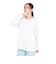 エックスガール（X-gir）アスリート ロゴ 長袖Tシャツ 155251013005-WHITE