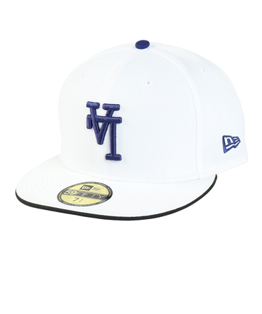 ニューエラ（NEW ERA）59FIFTY MLB Upside Down ロサンゼルス・ドジャース キャップ 14388822 白