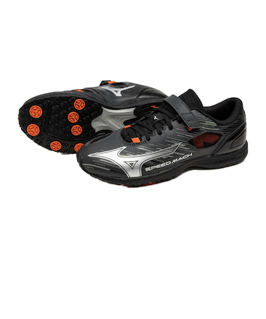 ミズノ（MIZUNO）ジュニアスポーツシューズ ベルクロ ベルト付き スニーカー スピードマッハ3 K1GC255201