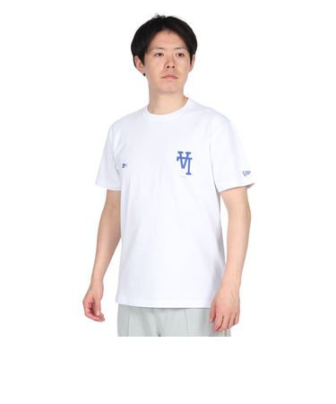 ニューエラ（NEW ERA）半袖Tシャツ コットン MLB Upside Down ロサンゼルス・ドジャース 14410095