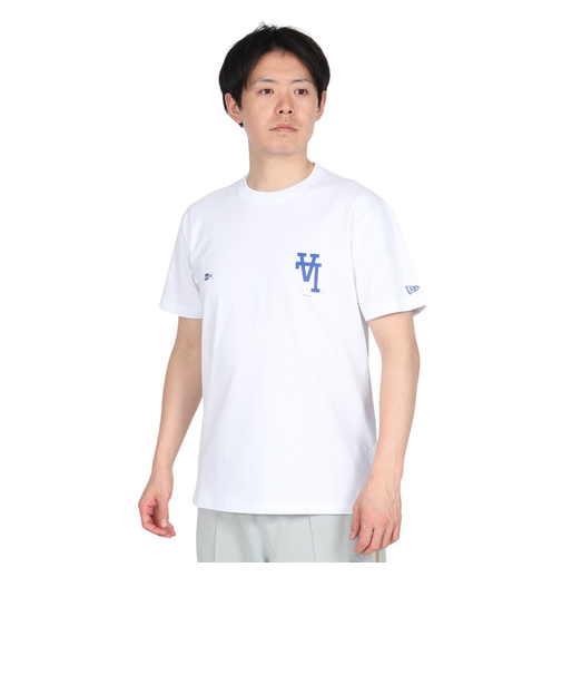 ニューエラ（NEW ERA）半袖Tシャツ コットン MLB Upside Down ロサンゼルス・ドジャース 14410095