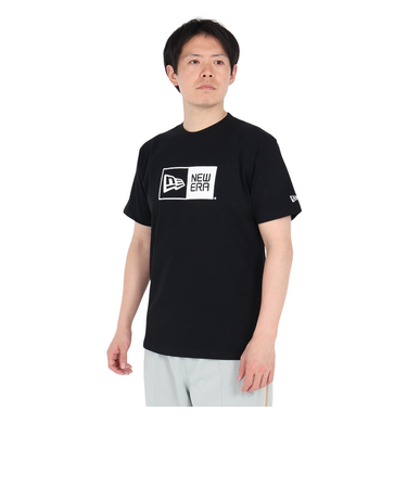 ニューエラ（NEW ERA）半袖Tシャツ コットン ボックスロゴ レギュラーフィット 14521387