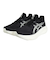 アシックス（ASICS）ランニングシューズ ゲルニンバス27 EXWIDE ブラック グレー 1011B957.002 スニーカー クッション 幅広