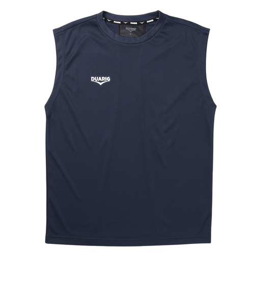 デュアリグ（DUARIG）ドライプラス クール シャインブロック UV ノースリーブ シャツ 5S0032-TRCT-863ES NVY