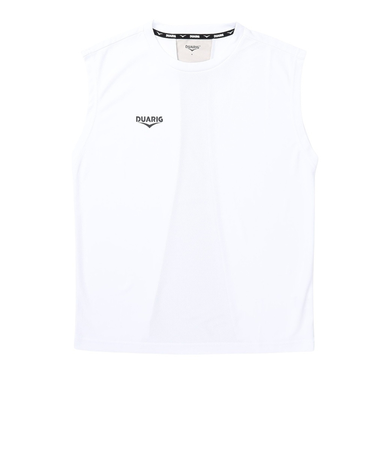 デュアリグ(DUARIG)ドライプラス クール シャインブロック UV ノースリーブ シャツ 5S0032-TRCT-863ES WHT