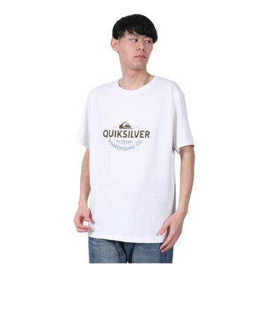 クイックシルバー（Quiksilver）TYPED OUT ST 半袖Tシャツ 25SPQST251007WHT