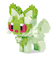 カワダ（KAWADA）ポケナノ ナノブロック ポケモン ニャオハ RS NBPM R01 立体パズル おもちゃ フィギュア