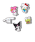 クロックス（crocs）ジビッツチャーム ハローキティ アンド フレンズ 5個セット 10013597