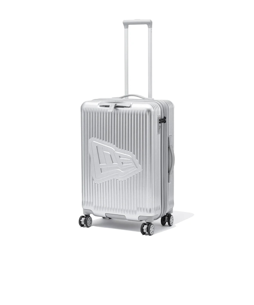 ニューエラ（NEW ERA）キャリーケース Wheel Carry Case 60-66L MEDIUM 14409930 旅行 3-５泊 シルバー