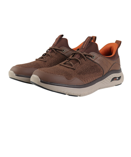 スケッチャーズ（SKECHERS）カジュアルシューズ スリップインズ アーチフィット クロッサー - エメリック ブラウン 205340-BRN スニーカー …