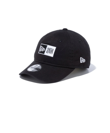 ニューエラ（NEW ERA）帽子 チャイルド 9TWENTY ボックスロゴ キャップ 14524759 子供 50.1-53.9cm 黒