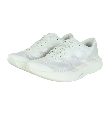 アディダス(adidas)ランニングシューズ トレーニングシューズ 部活 アディゼロ エヴォ SL グレー JR5840 スニーカー