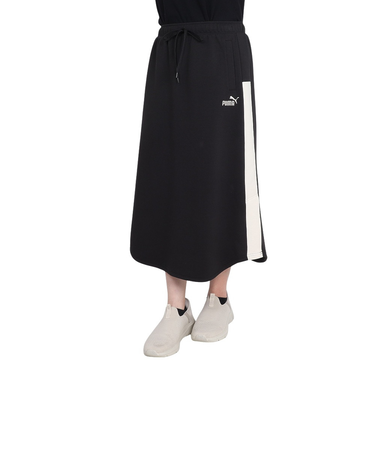 プーマ（PUMA）CORE HERITAGE MX ロング スカート 686886 01 BLK