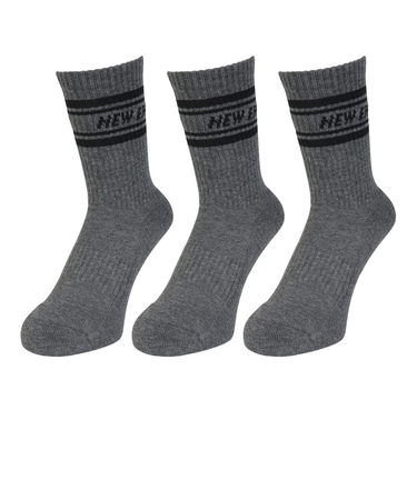 ニューエラ(NEW ERA)ソックス クルー 3足組 14489707