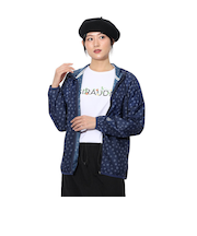 絶耐撥水 UV ライト リップ ジャケット SW5S0015-TR861-GRSD NVY