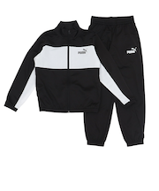 プーマ（PUMA）ポリ カラーブロック スーツ B 上下セット 687790 01 BLK