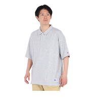 ラッセル（RUSSELL）ミニ裏毛ワイドポロシャツ RBM25S0015 MGRY