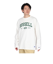 ラッセル（RUSSELL）88/12カレッジロゴ ロングTシャツ RBM25ES0004 WHT