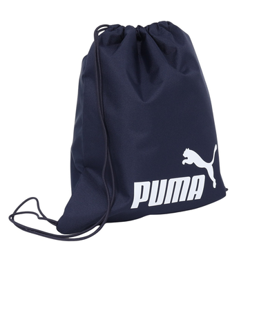 プーマ（PUMA）ナップサック PHASE ジム サック 紺 11L 09116302 ジムバッグ シューズバッグ