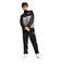 プーマ（PUMA）ポリ カラーブロックスーツ 上下セット 687659 01 BLK