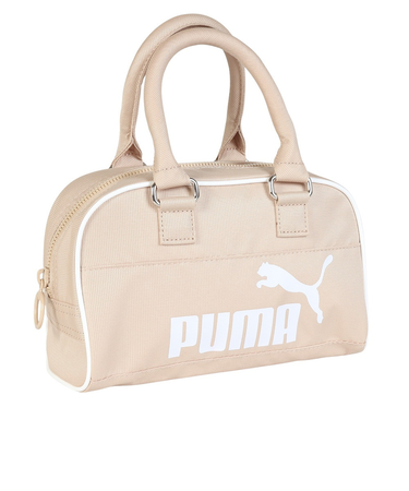 プーマ（PUMA）ハンドバッグ NO1ミニ グリップ スポーツバッグ ベージュ 2.5L 09214504 ミニバッグ 手持ち 手提げ