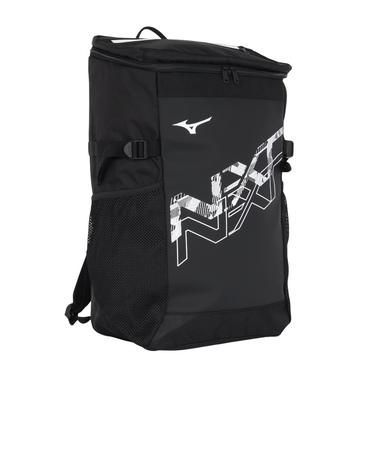 ミズノ（MIZUNO）リュック N-XTバックパック ブラック×ホワイト 30L 33JDC00095 デイバッグ リュックサック 通学