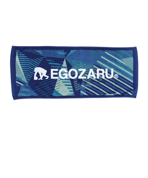 エゴザル（EGOZARU）ワイドジオメトリック スポーツフェイスタオル EZAC-S2301C132