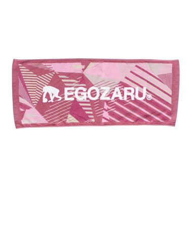 エゴザル（EGOZARU）ワイドジオメトリック スポーツフェイスタオル EZAC-S2301C134