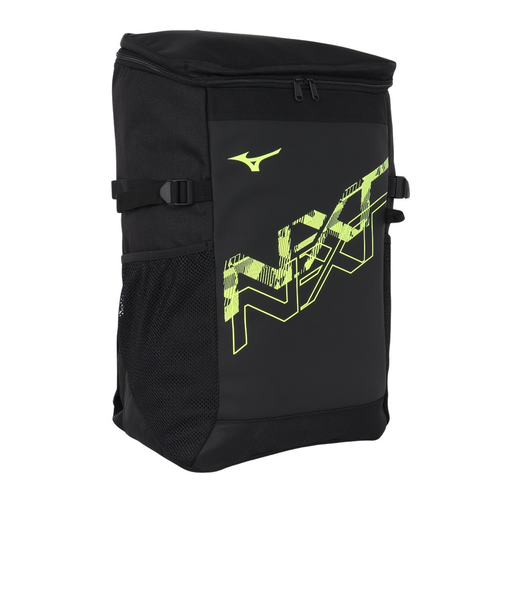 ミズノ（MIZUNO）リュック N-XTバックパック ブラック×ライム 30L 33JDC00094 デイバッグ リュックサック 通学
