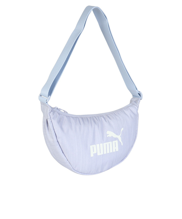 プーマ(PUMA)ショルダーバッグ BASE ハーフ ムーン バッグ ラベンダー 3L 09134702 ハンドバッグ ミニバッグ