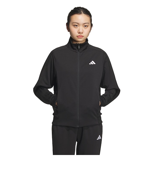 アディダス（adidas）スリーストライプス ルーズフィット ダブルニット
