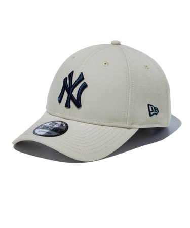 ニューエラ（NEW ERA）キャップ 9FORTY ニューヨーク・ヤンキース ストーン×ネイビー 14525009