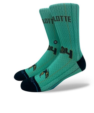 スタンス（STANCE）バスケットボール ソックス シャーロット ホーネッツ CHA CE25 A556D24CHAMUL