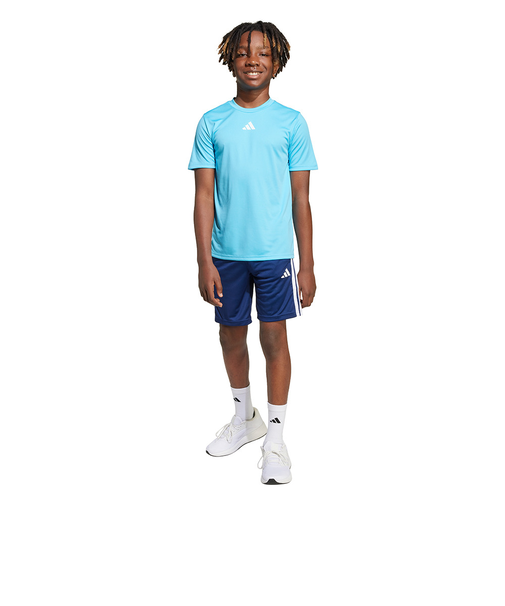 アディダス（adidas）キッズ トレイン エッセンシャルズ スリーストライプス 半袖Tシャツセット KQH01-JJ1031