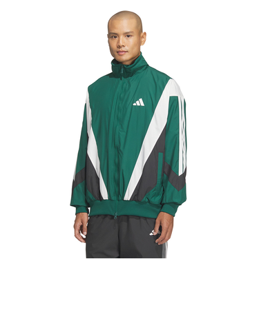 アディダス（adidas）マストハブ ルーズフィット メッシュ裏地付き ウインドブレーカージャケット KQD22-JM2026